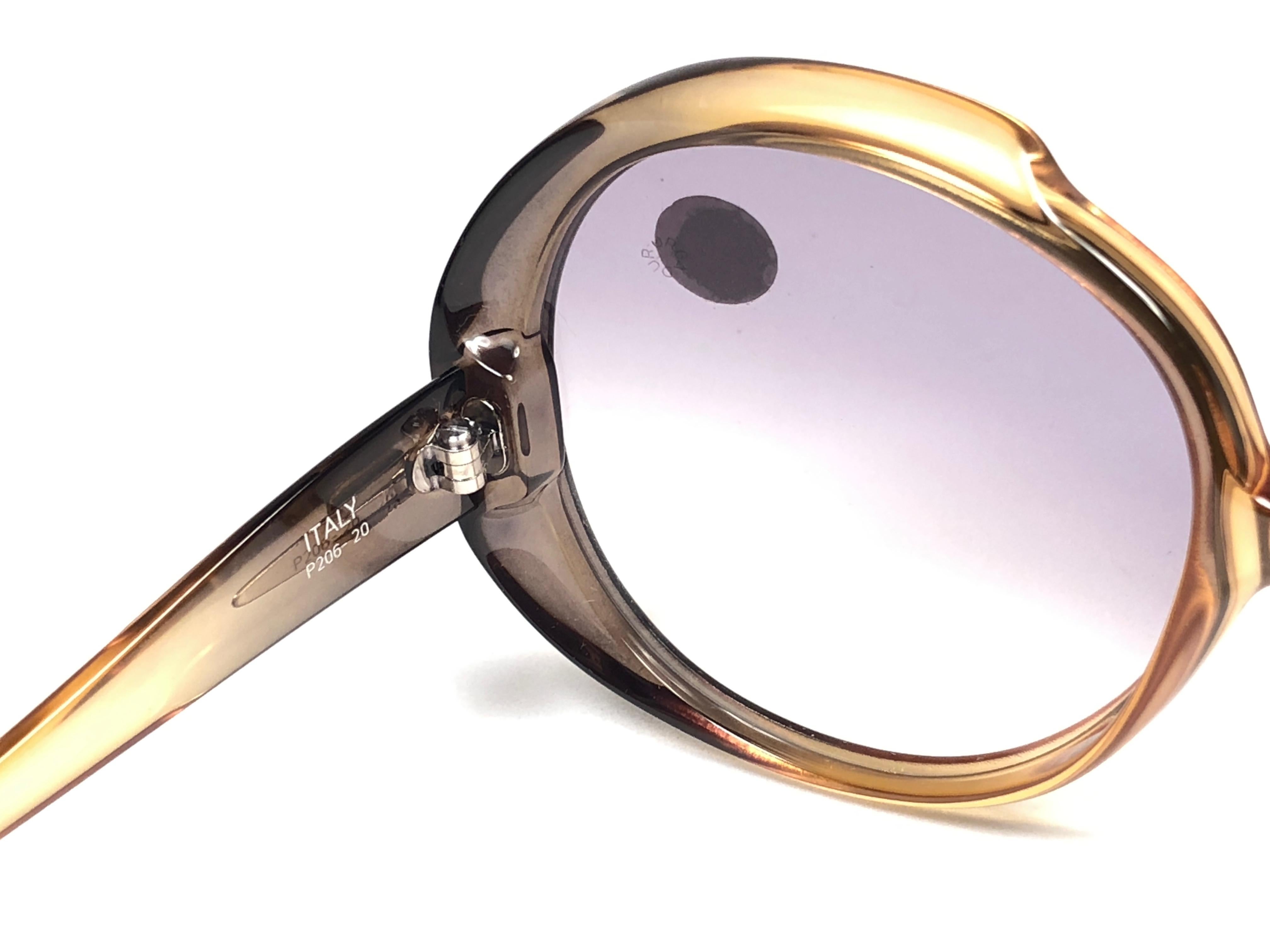 Neu Vintage Persol Ratti P206 Made in Italy Sonnenbrille, 1980  für Damen oder Herren im Angebot