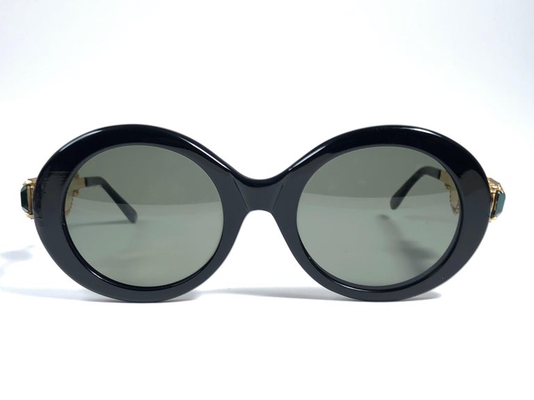 Moschino By Persol M253 Vintage Black Jewelled Lady Gaga  display picture 1
