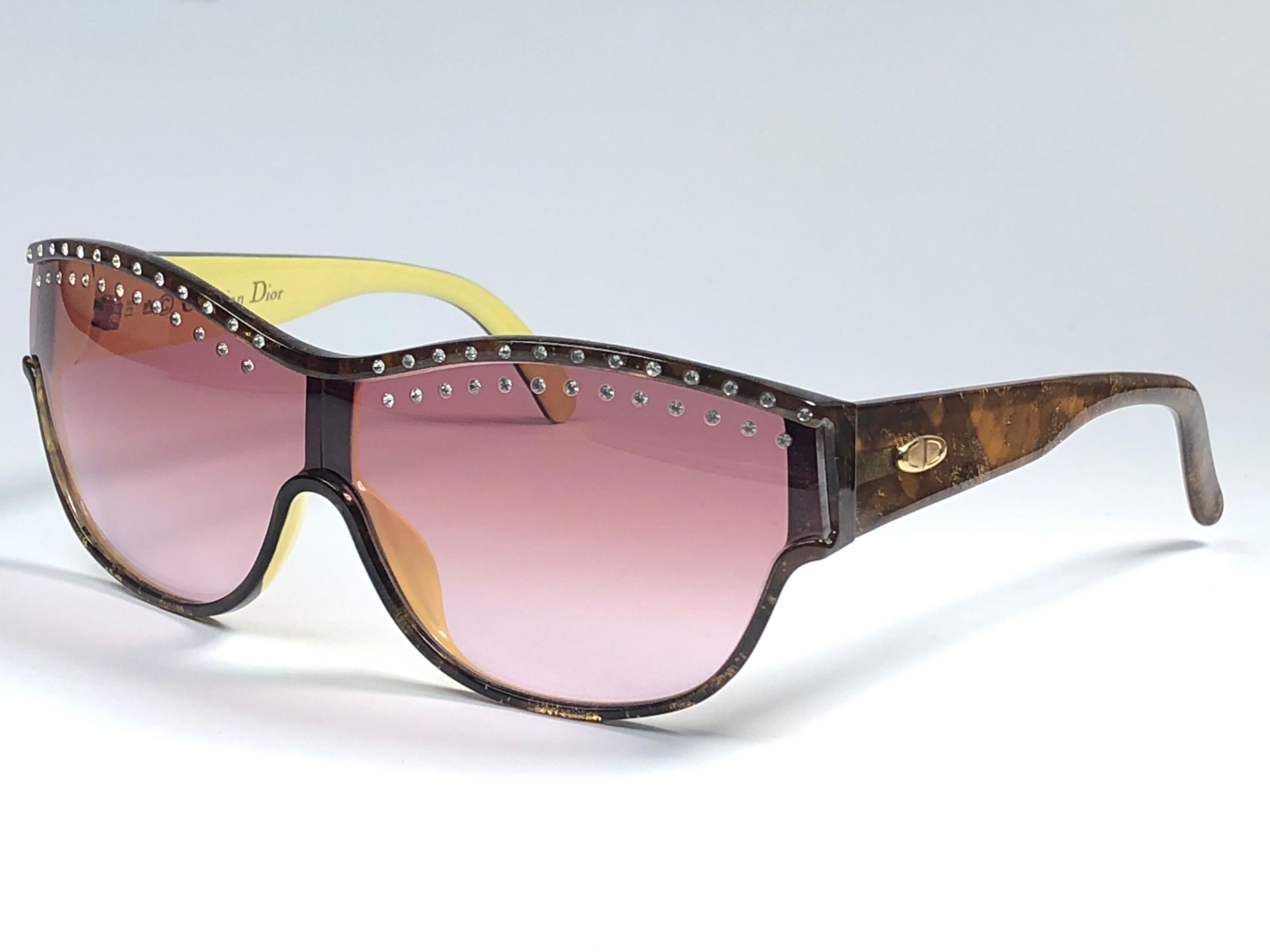 dior sunglasses with rhinestones