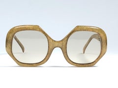 New Vintage Christian Dior 2031 60 Jasped Green Optyl Sunglasses Germany