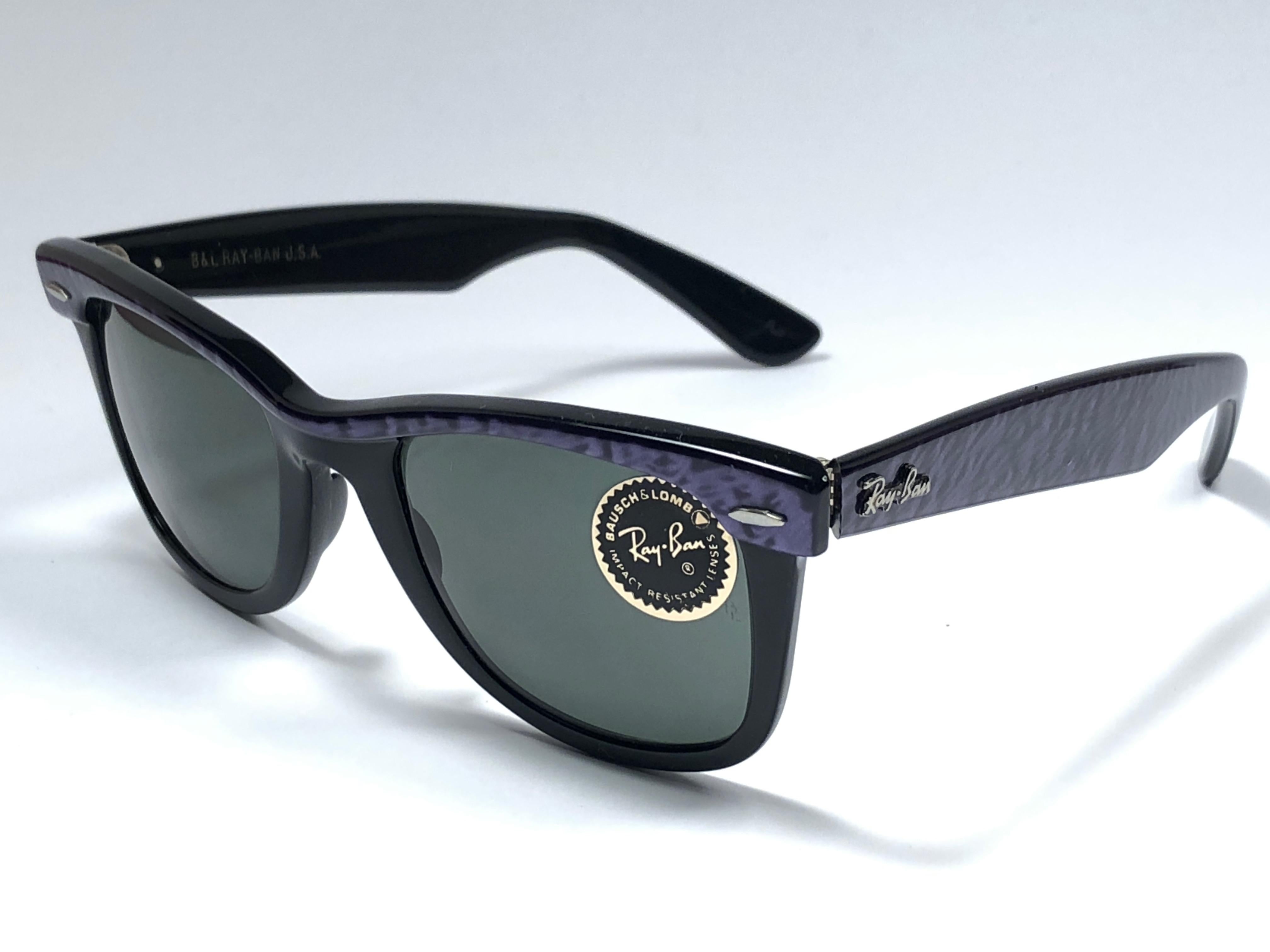 ray ban wayfarer purple