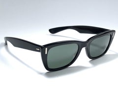 Vintage Ray Ban Bob Dylan 1960's Mid Century Black G15 Lenses B&L USA Sunglasses