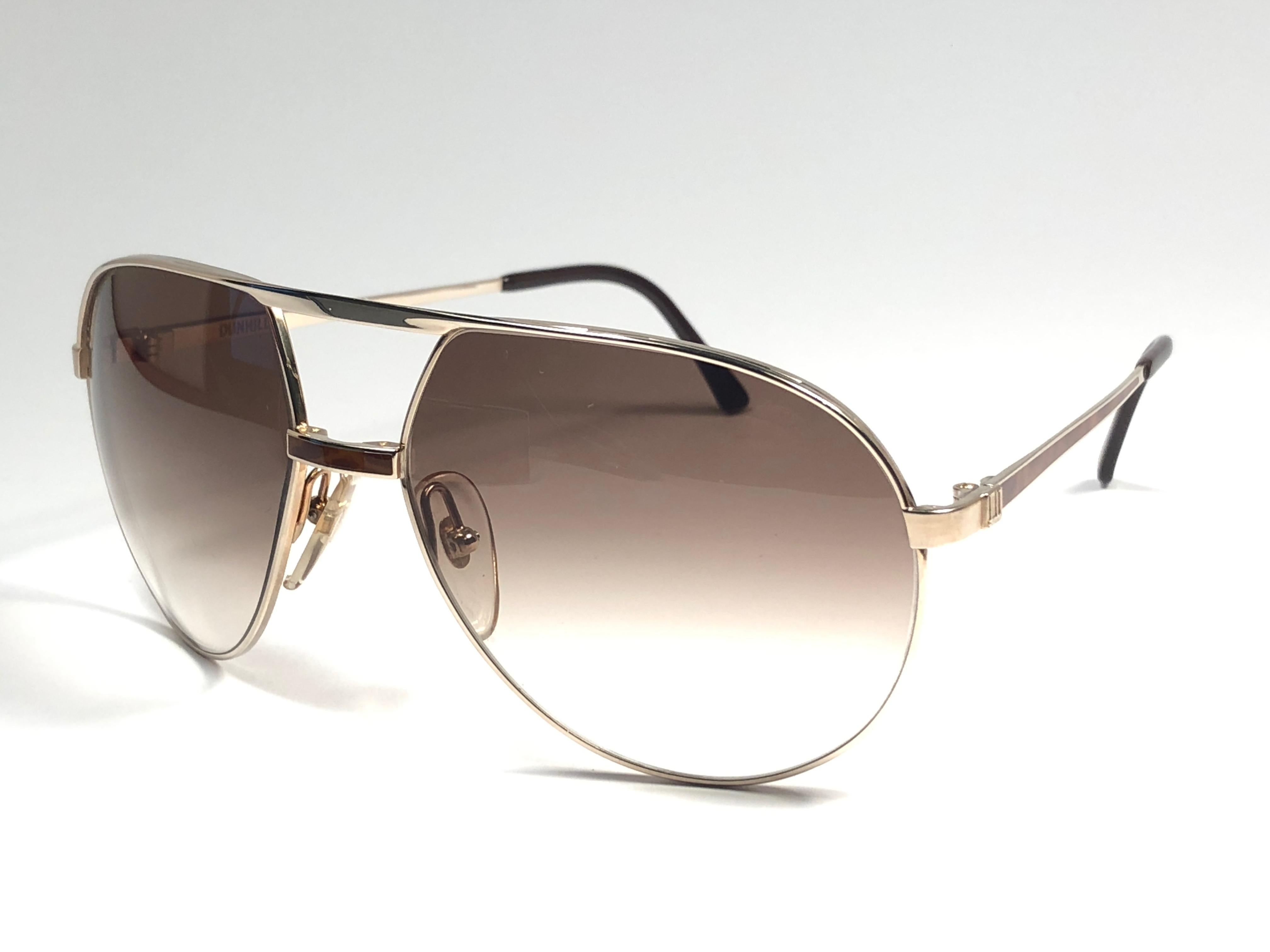 dunhill aviator sunglasses