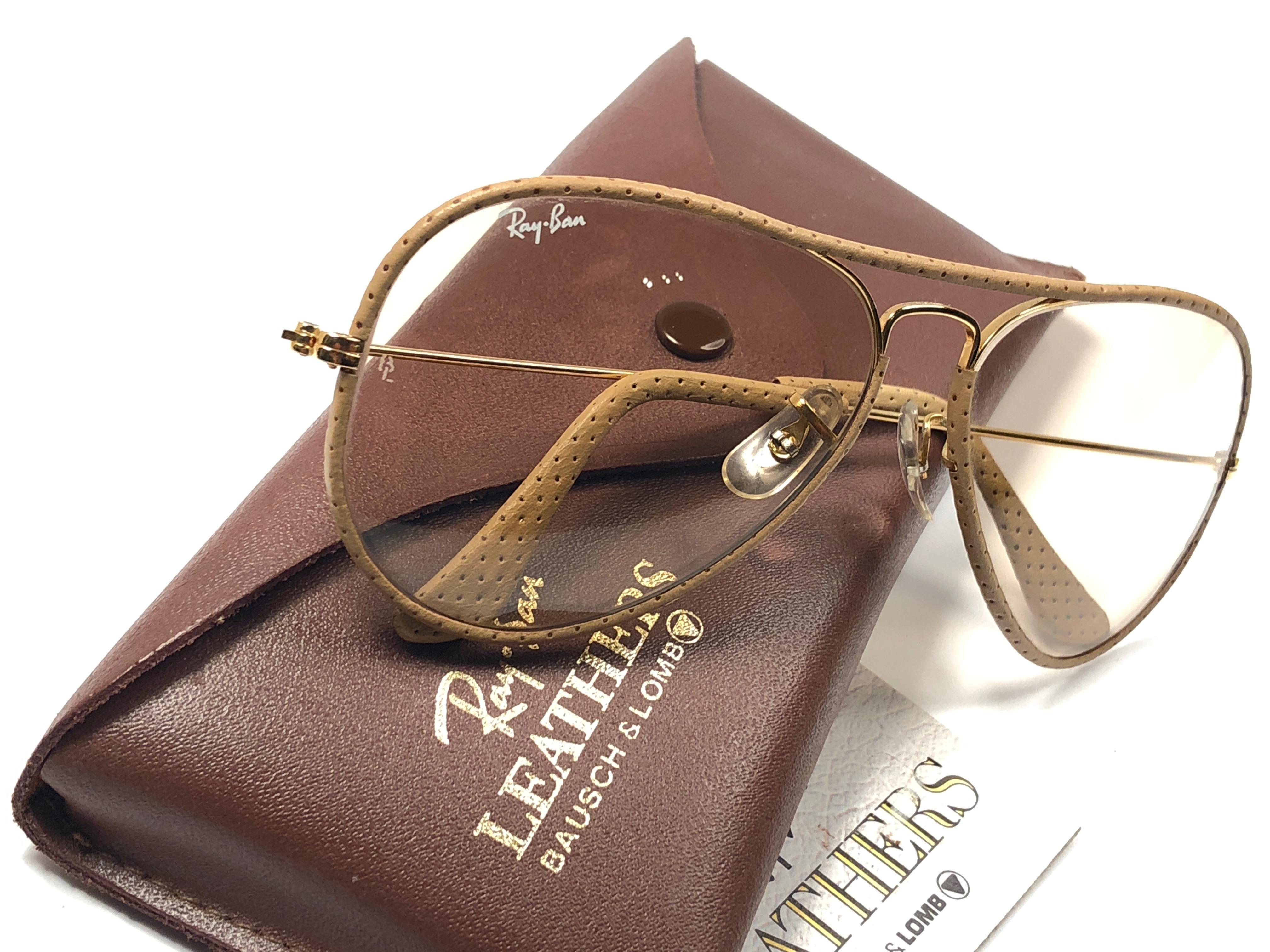 rayban leathers