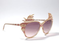 Nouvelles lunettes de soleil vintage Michele Lamy pour Victor Gros "" Cocotier "" fabriquées en France