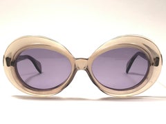 Occhiali da sole vintage Serge Kirchhofer Mod 86 Oversize Austria 1970