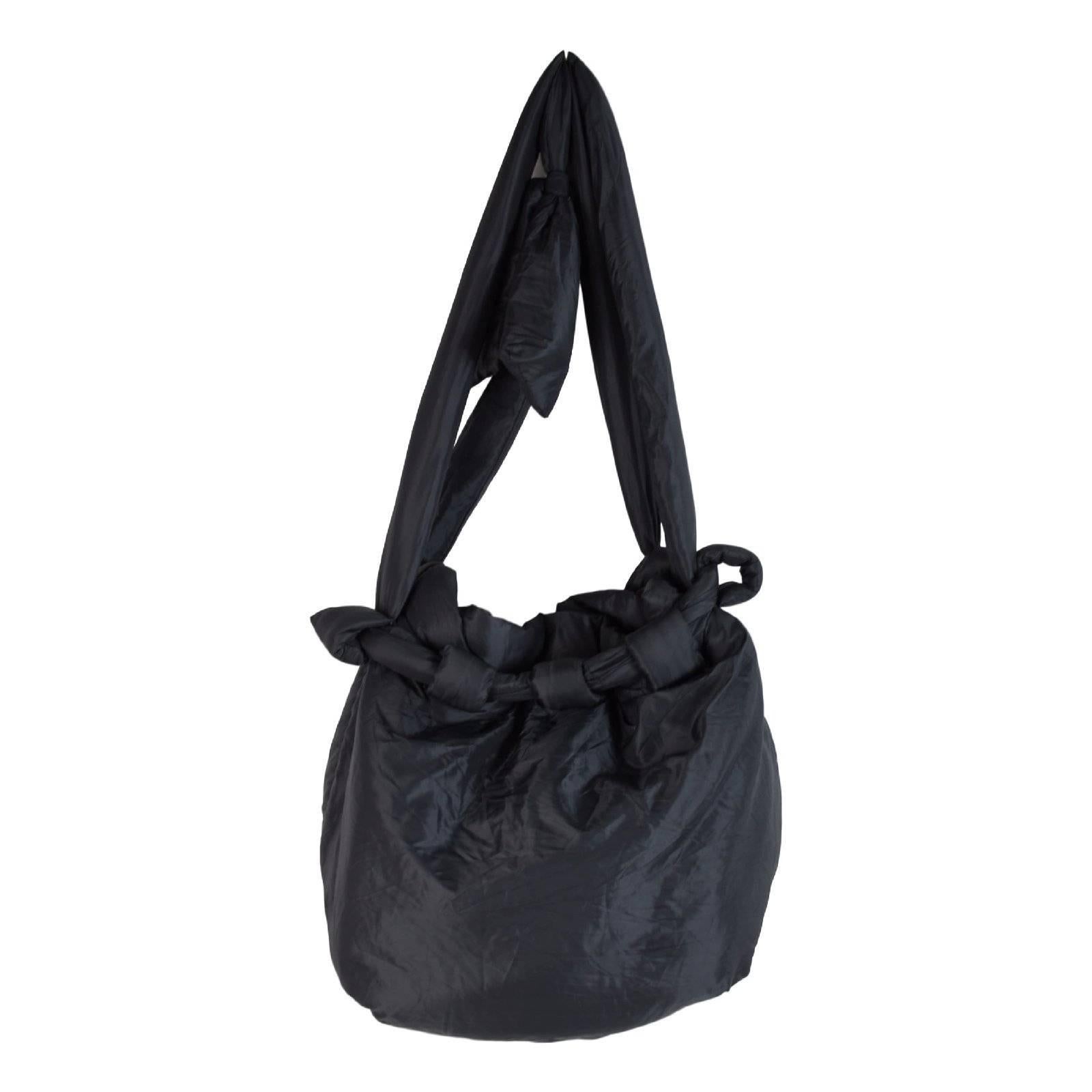 Ermanno Scervino gray shopping bag handbag polyester women’s 2000s For Sale