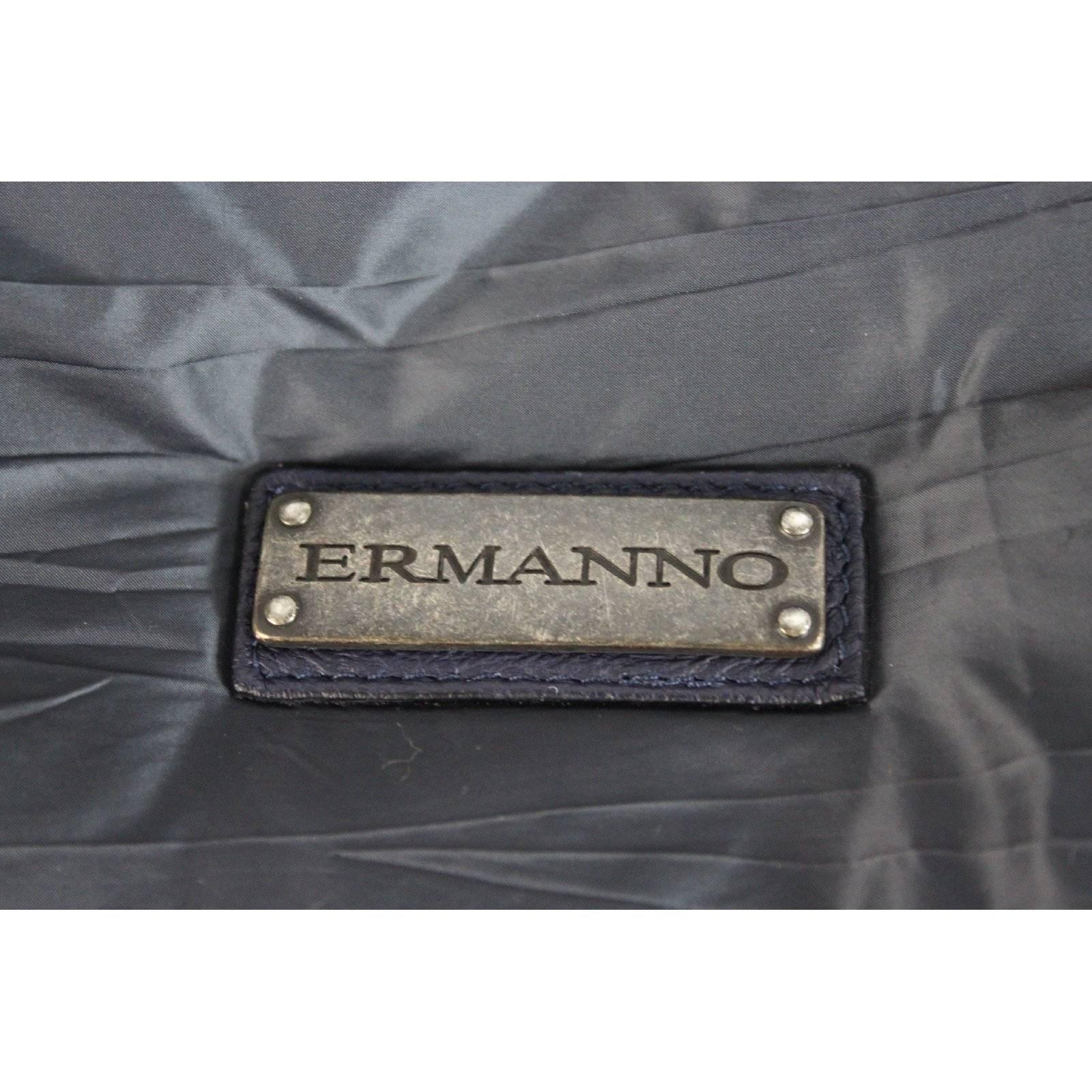 Ermanno Scervino gray shopping bag handbag polyester women’s 2000s For Sale 1