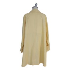 Burberry cotton beige waterproof coat woman’s size 12/R trench 1980s NWT