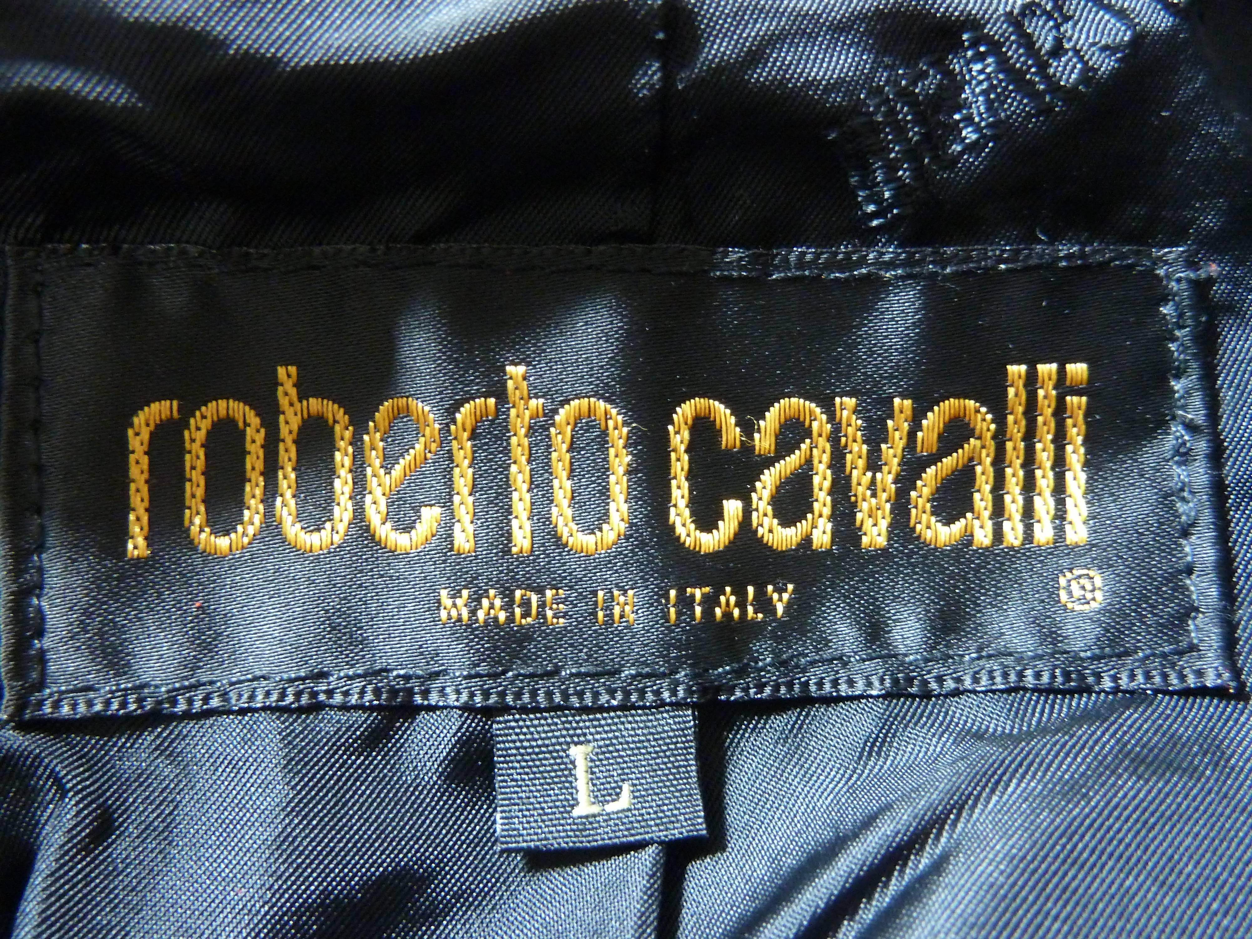 Roberto Cavalli leather jacket men motorcycle plum wine sz L luxury bordeaux In Excellent Condition In Brindisi, IT