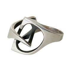 Vintage Sculptural Sterling Ring