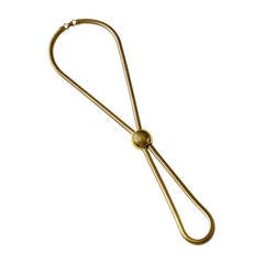 Trifari Snake Chain Necklace 4