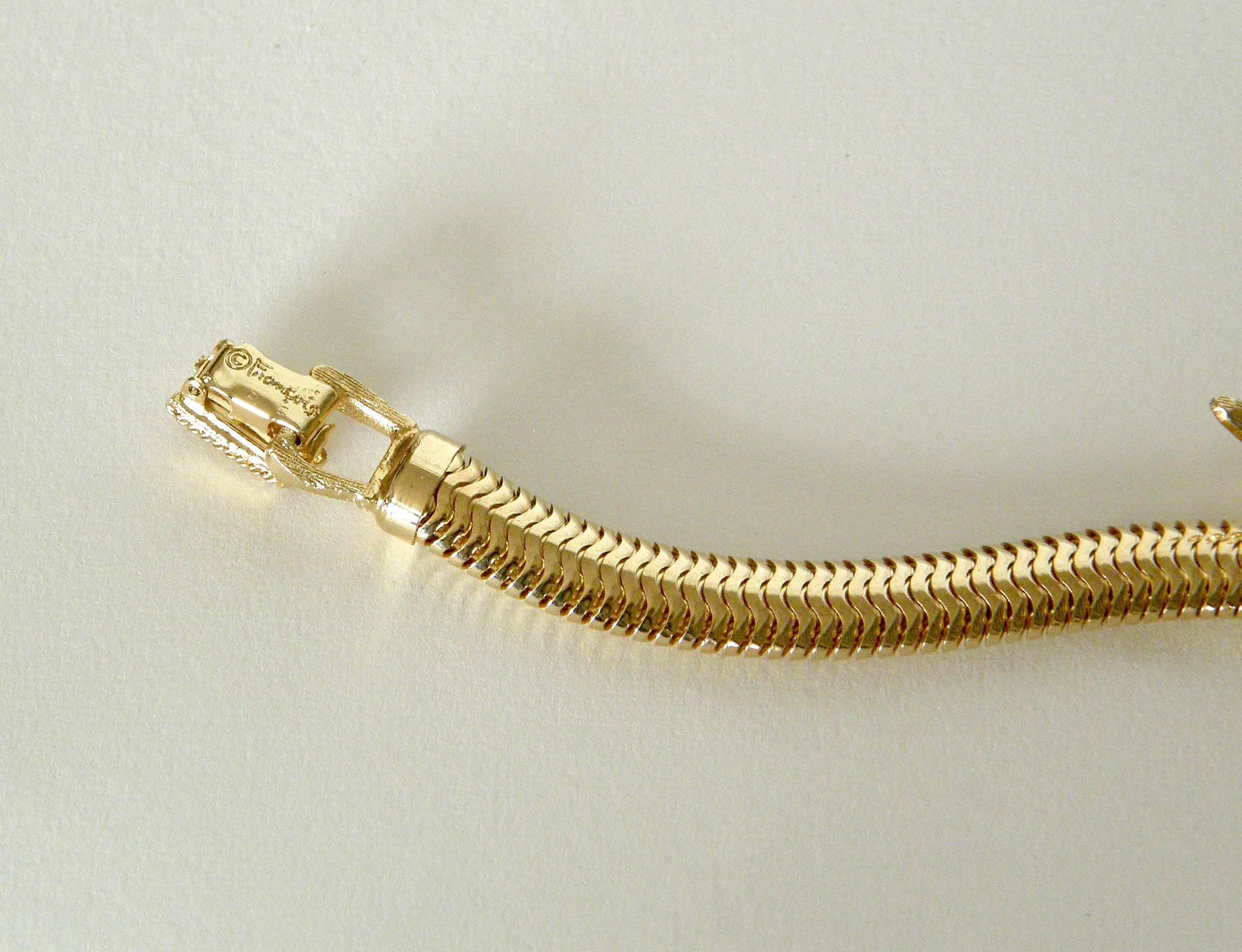 Francois for Coro Snake Necklace and Bracelet Set 6