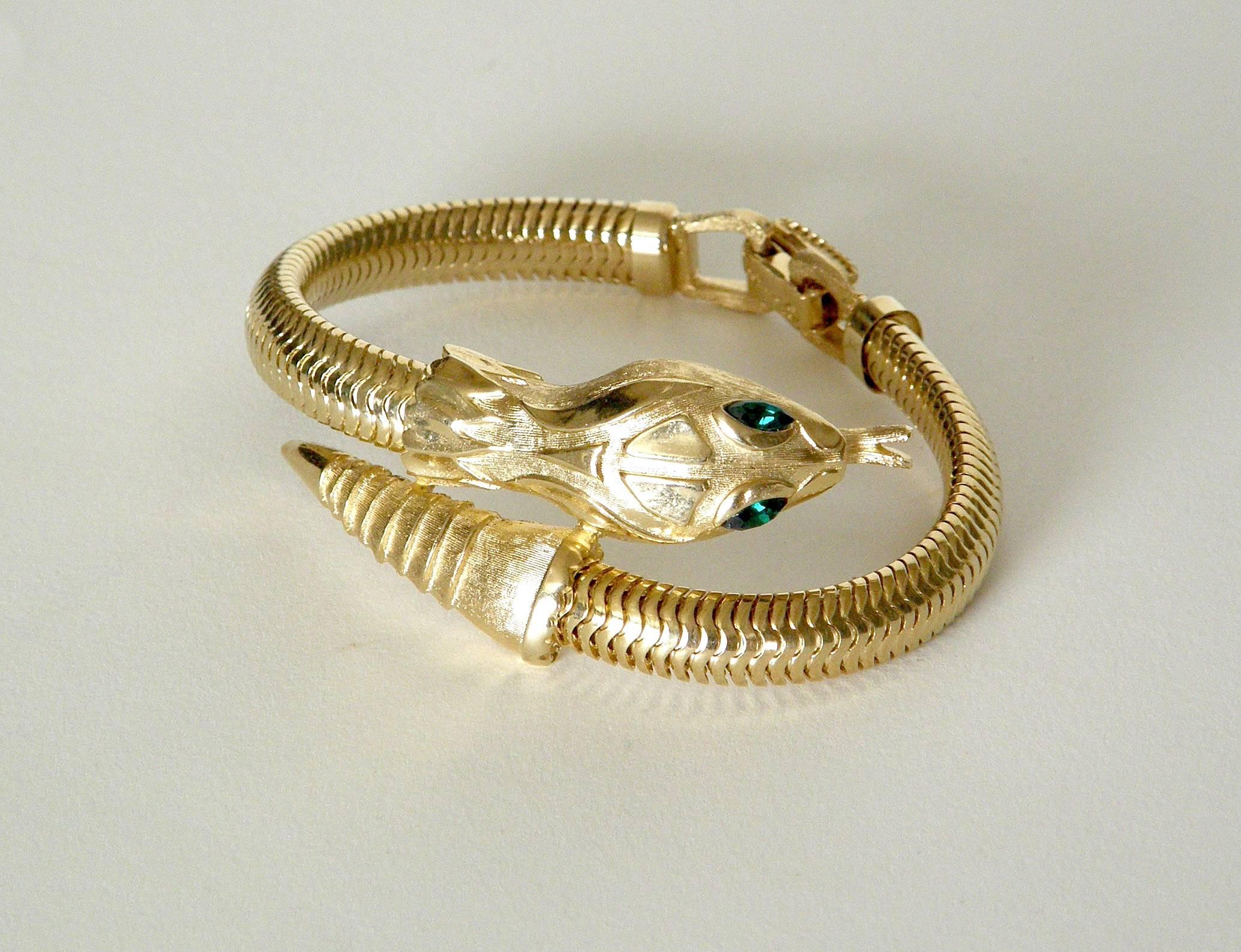 Francois for Coro Snake Necklace and Bracelet Set 4