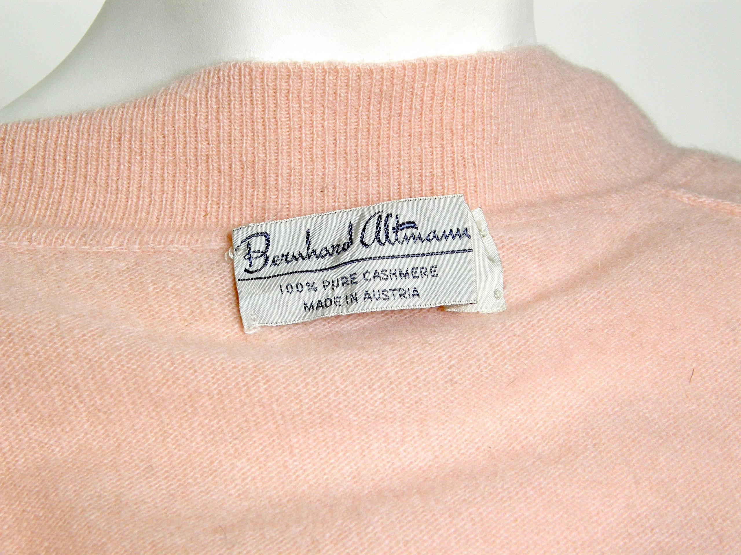 Cashmere Sweater Twin Set with Butterflies 2