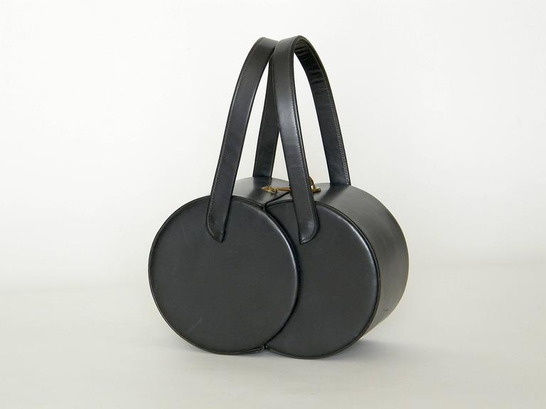 Double Cylinders Handbag at 1stdibs