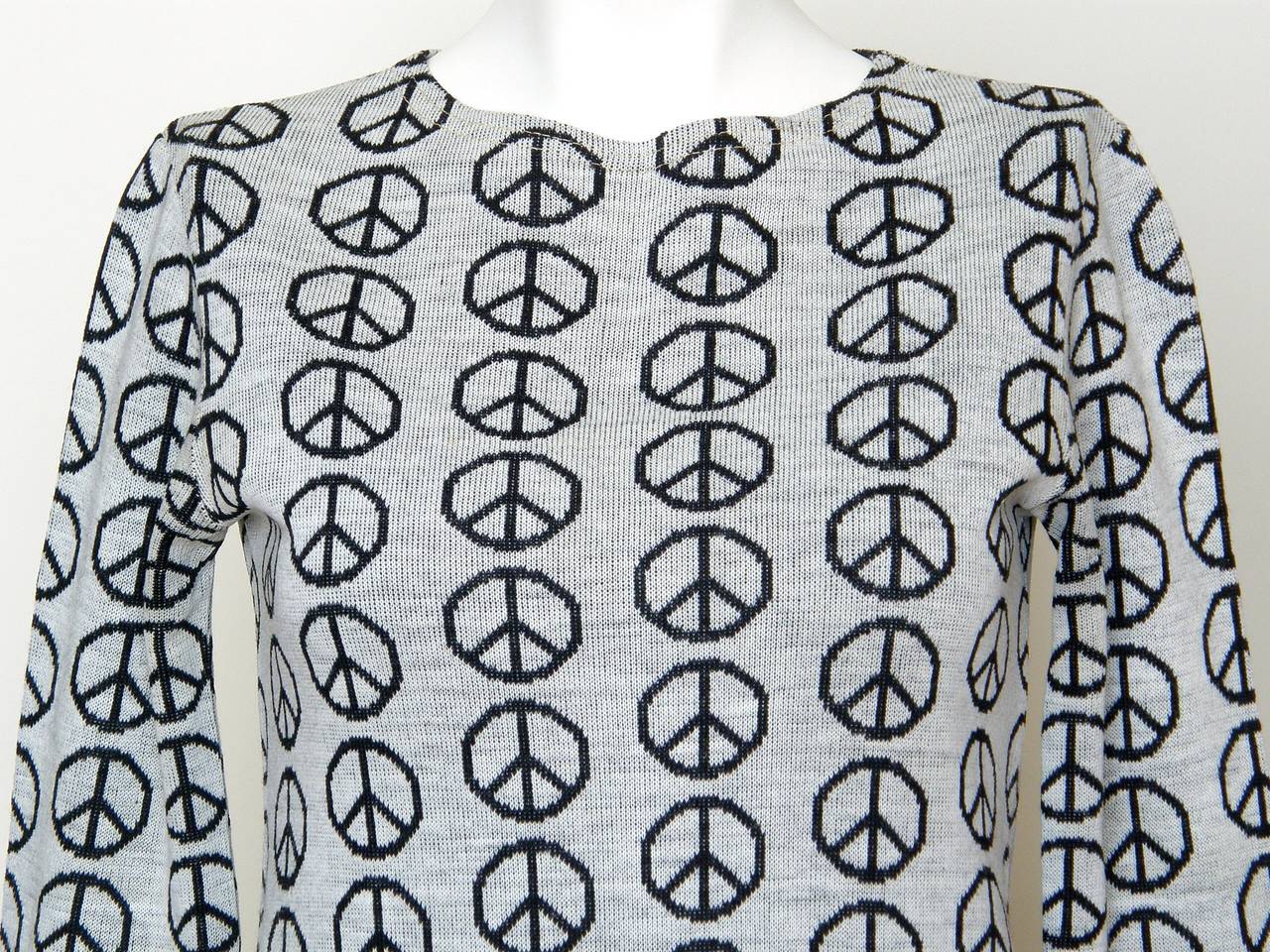 peace sign dress