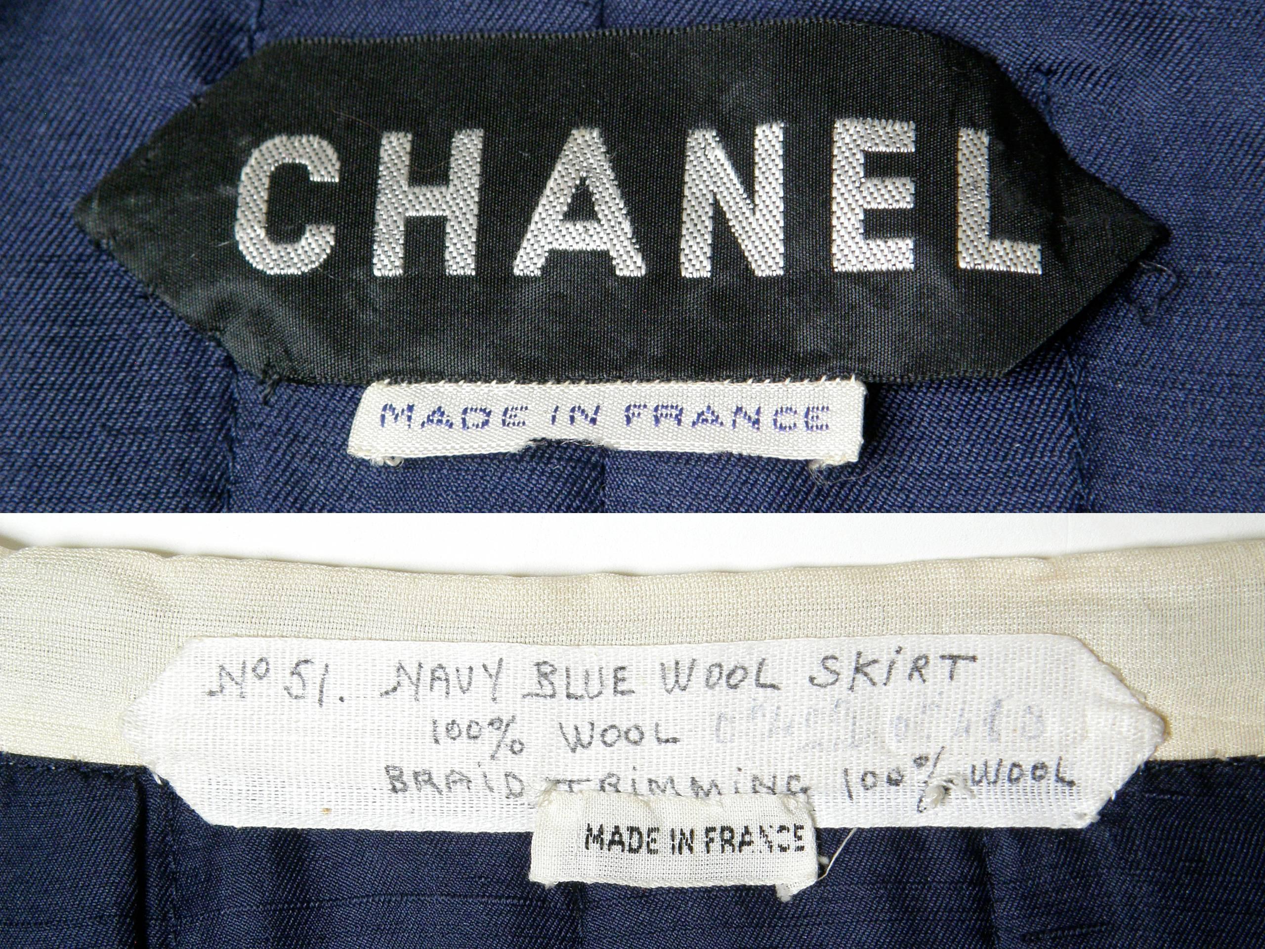 1960s Chanel Haute Couture Suit 2