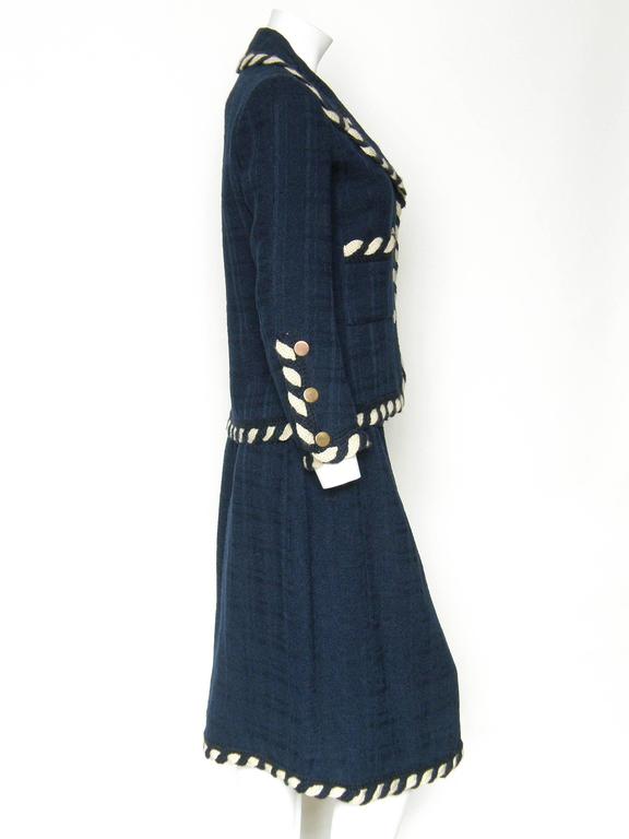 1960s Chanel Haute Couture Suit at 1stDibs  haute couture labels, haute  couture suits, chanel haute couture for sale