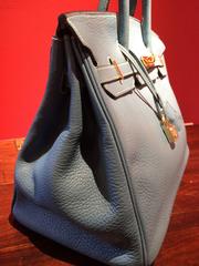 Hermes Blue Fjord Birkin