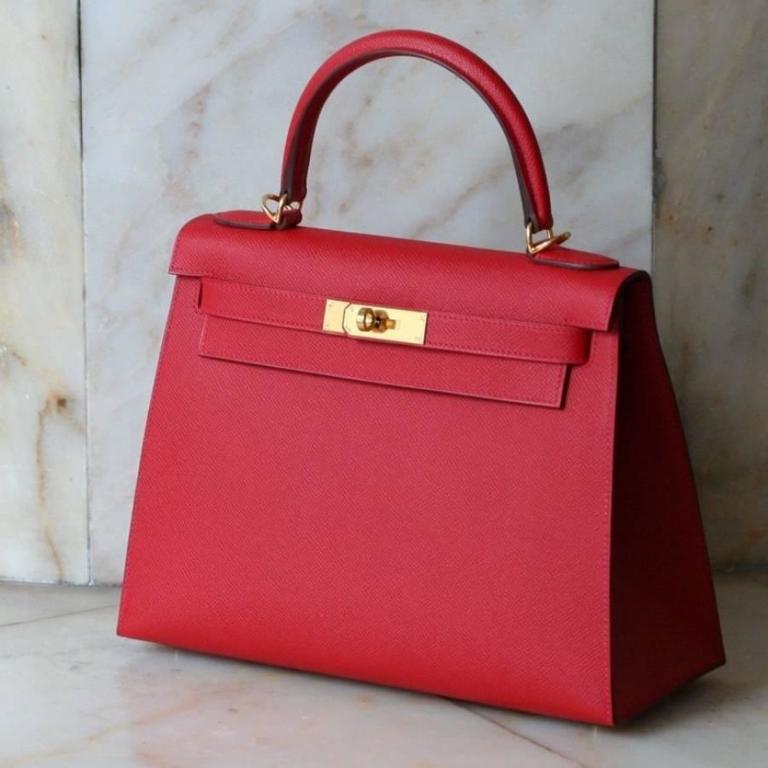 HERMES Kelly Sellier Rouge Casaque Epsom 28' at 1stDibs | hermes rouge  casaque kelly, hermes kelly 28 red, hermes kelly rouge casaque