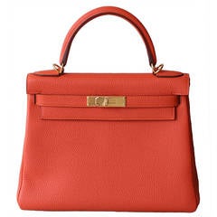 HERMES Kelly Feu 28'