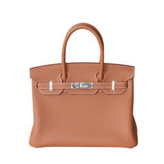 HERMES Birkin ‘Gold’ togo leather 30cm