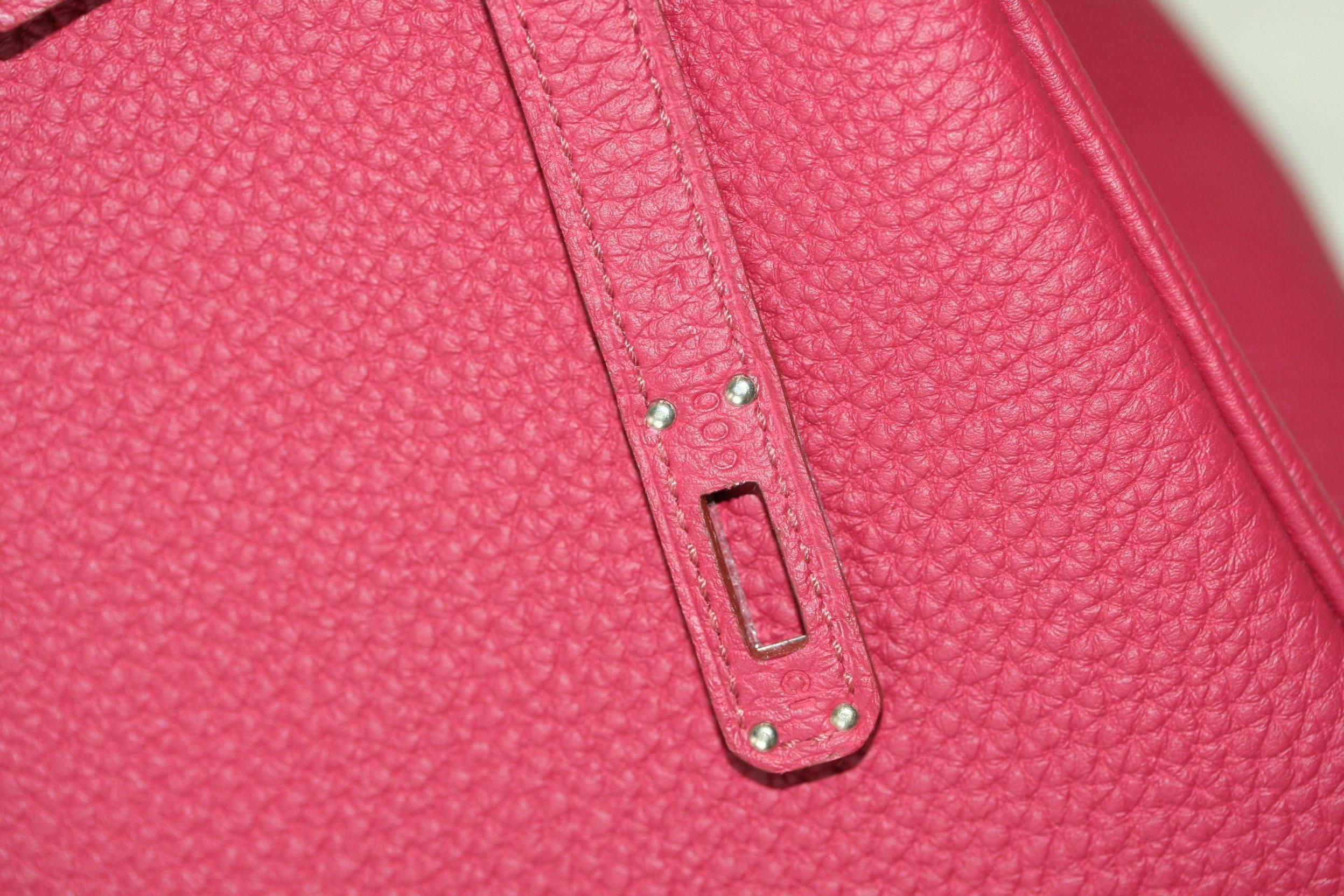 Birkin-Rubin-Ledertasche 25cm von Hermès Damen