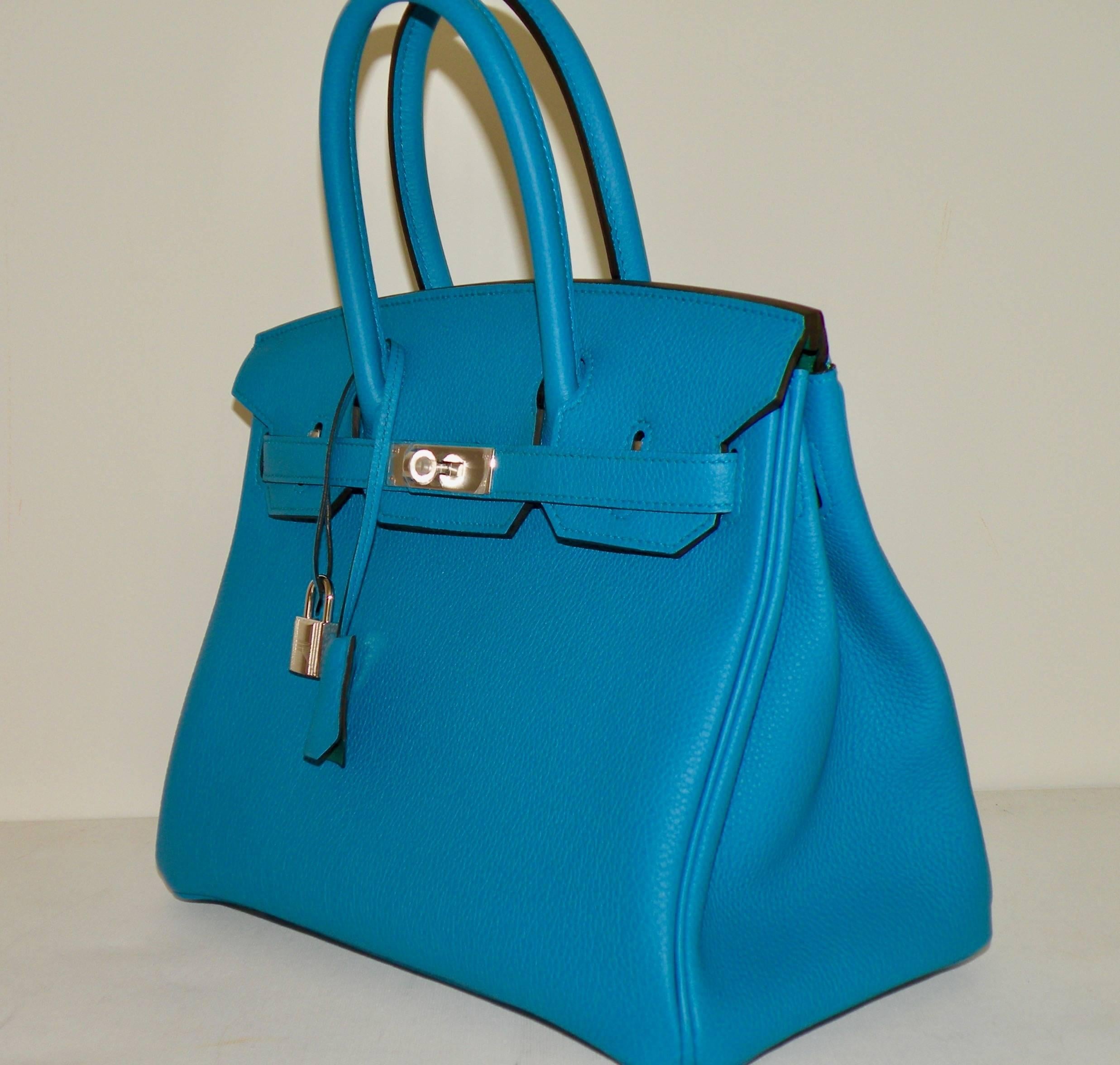 Hermes Blue Zanzibar TOGO 