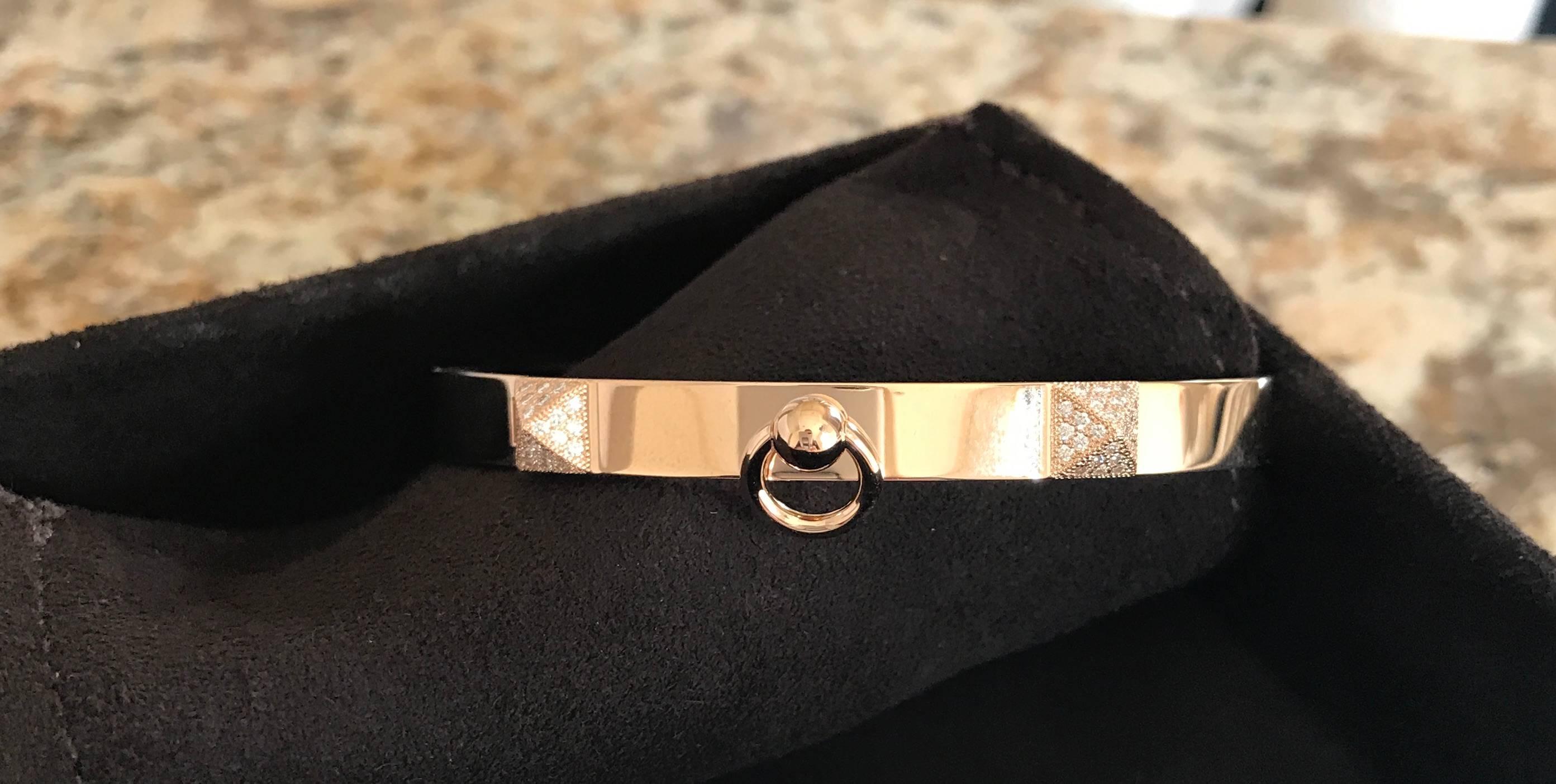 hermes cdc silver bracelet