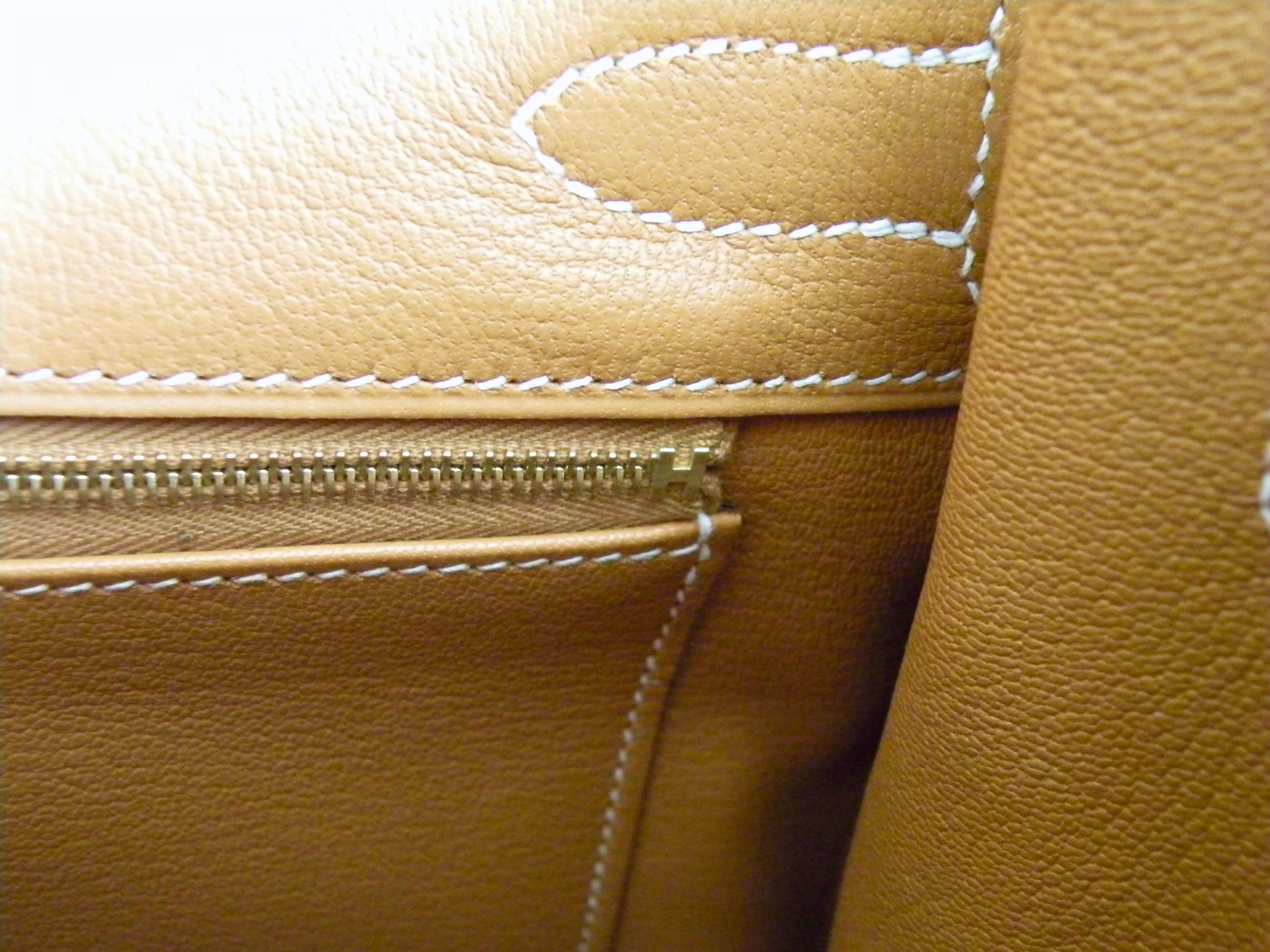 Hermes Toffee Gold Epsom Birkin Bag 30cm New Color 1