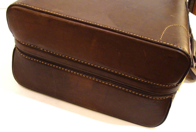 Antiques Atlas - Vintage Leather Suitcase