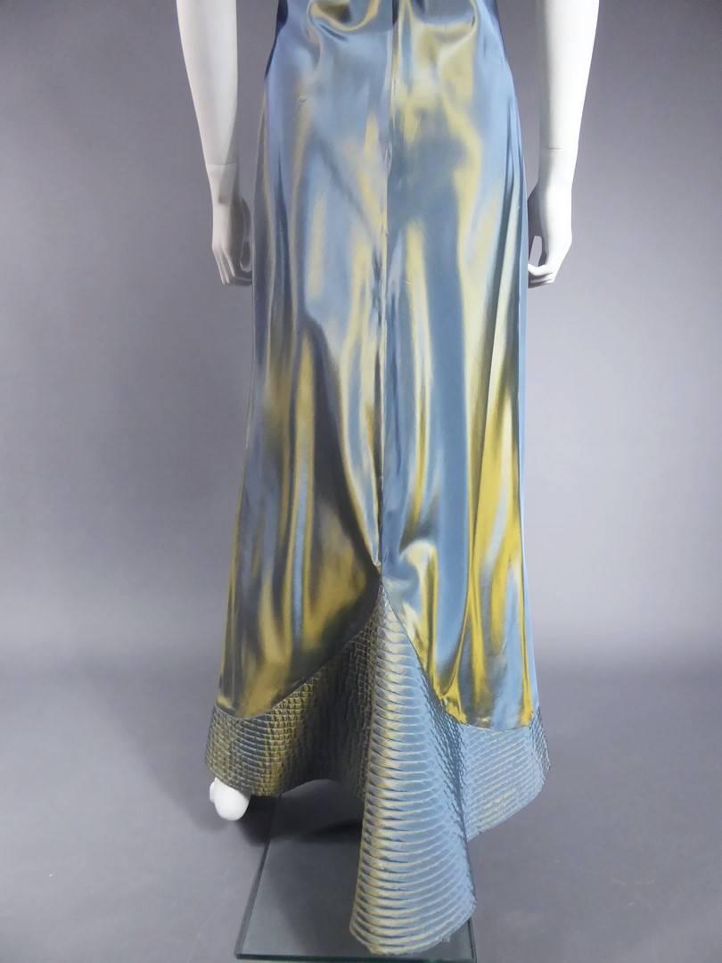 Changing Taffetas Dress Circa 1938 2