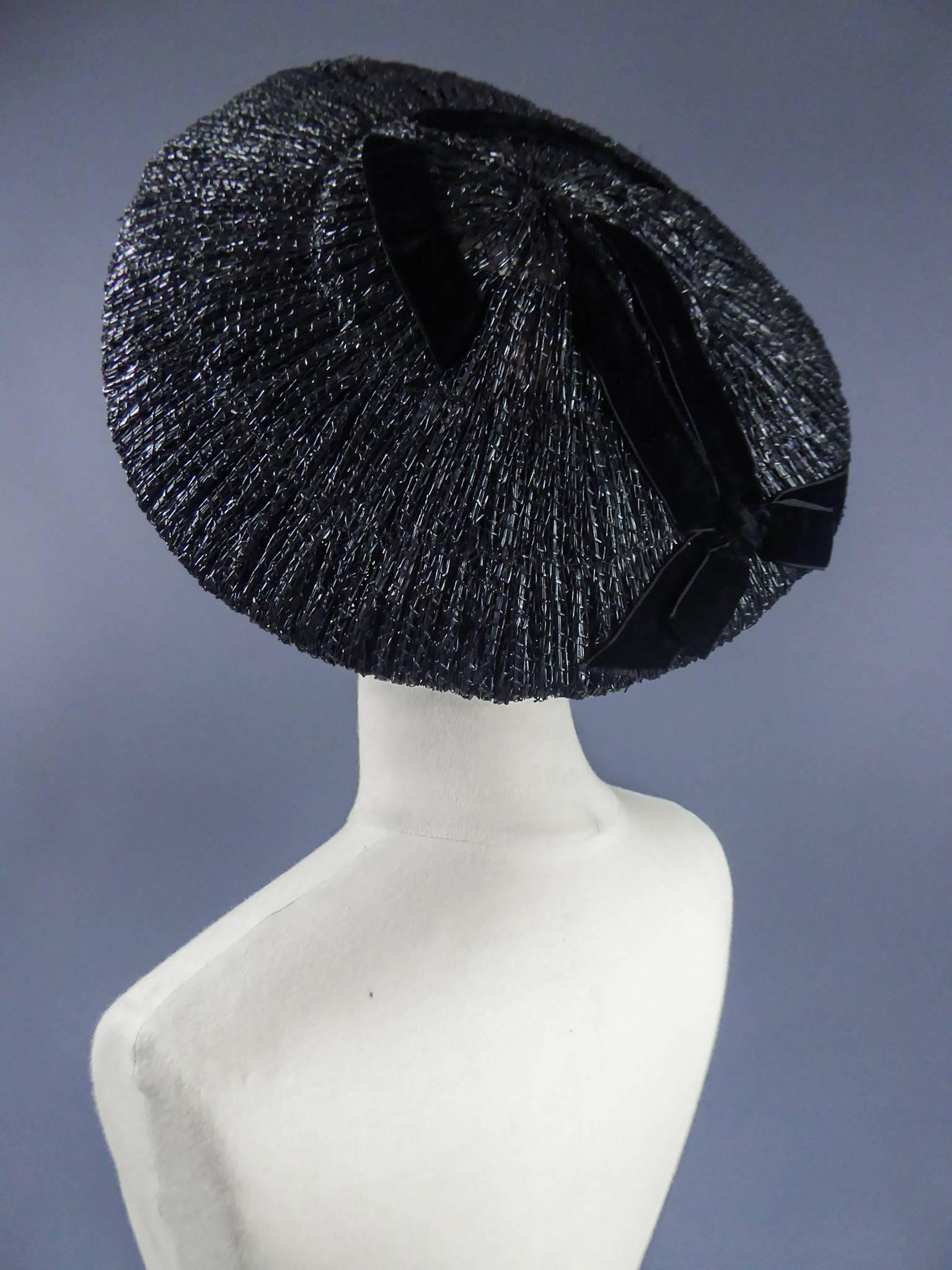 Dior Bar Suit Hat, Circa 1947 1