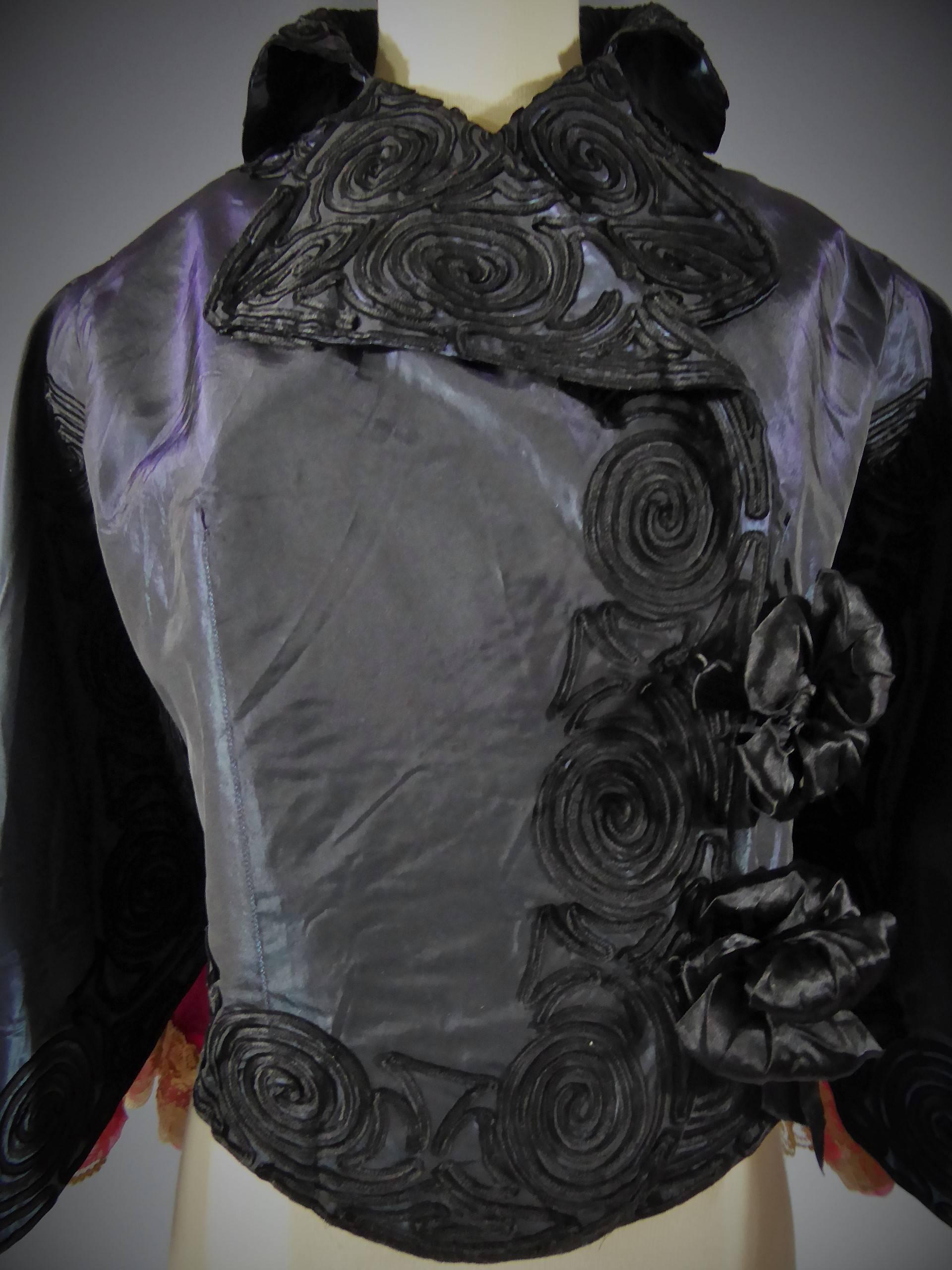 Manteau de soirée haute couture Jacques Doucet, vers 1900 Pour femmes en vente