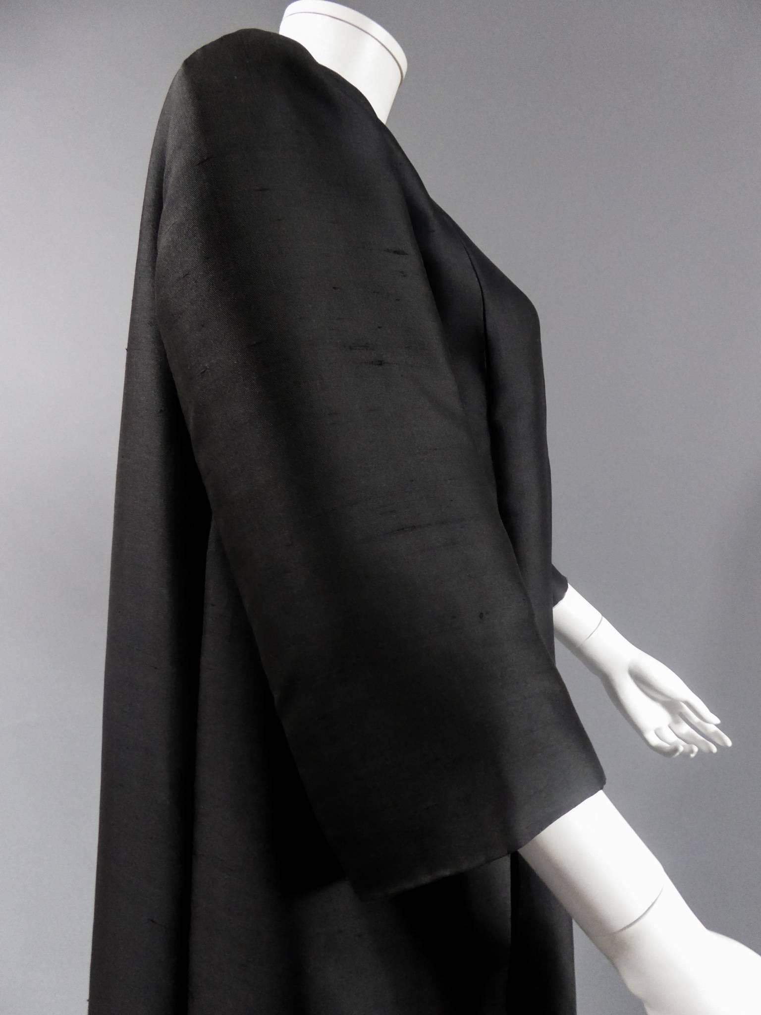 Jean Dessès Haute Couture Coat Numbered 9133 1
