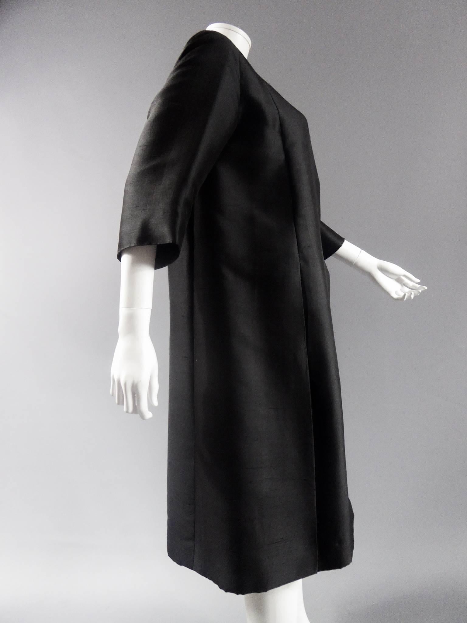 Jean Dessès Haute Couture Coat Numbered 9133 3