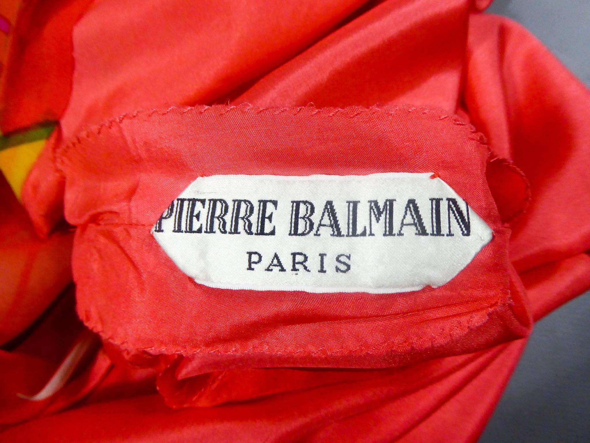 Pierre Balmain Haute Couture Dress Numbered 148642 5