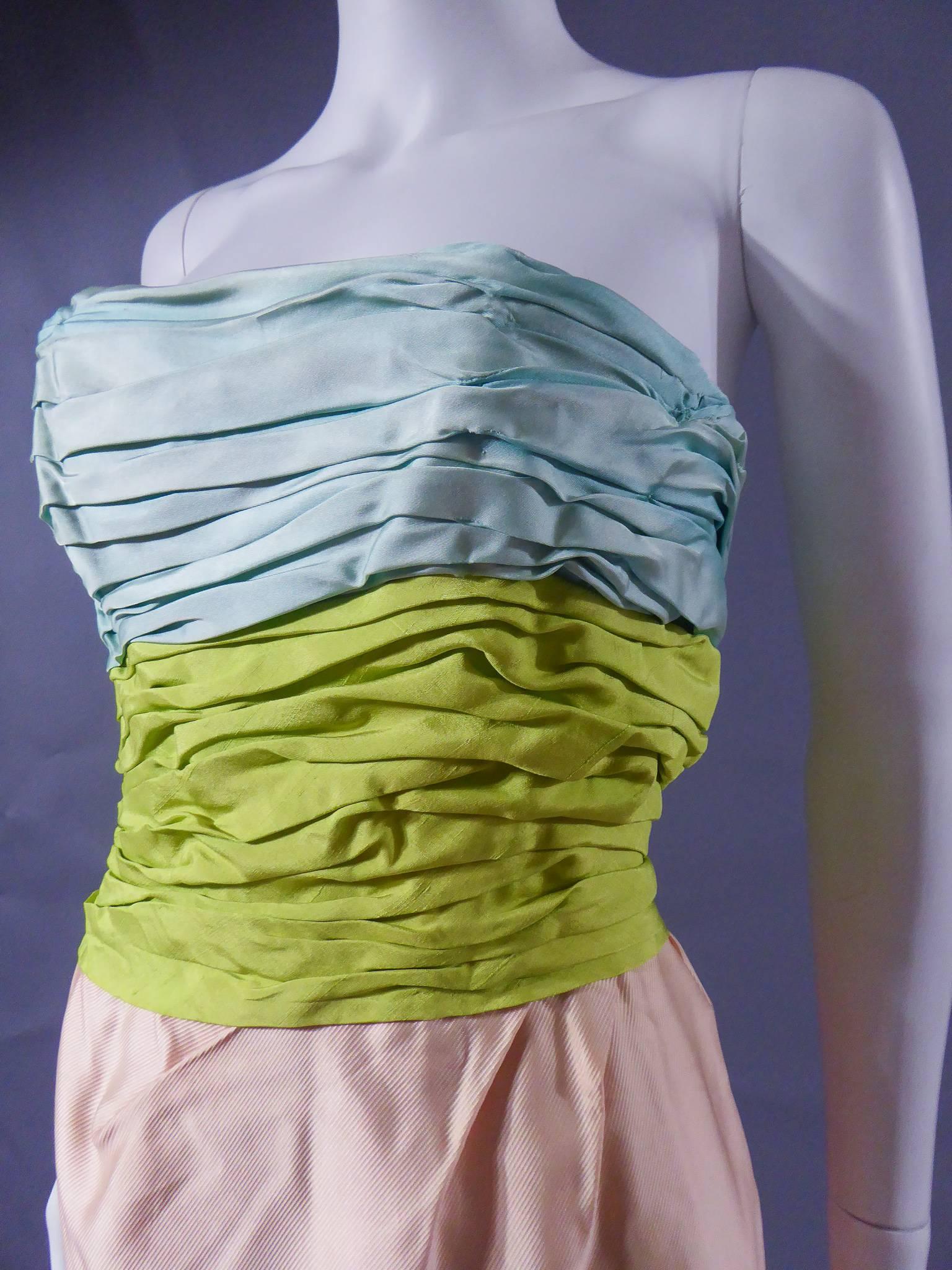 Pierre Balmain Haute Couture Numbered 113623, Circa 1990 In Good Condition In Toulon, FR