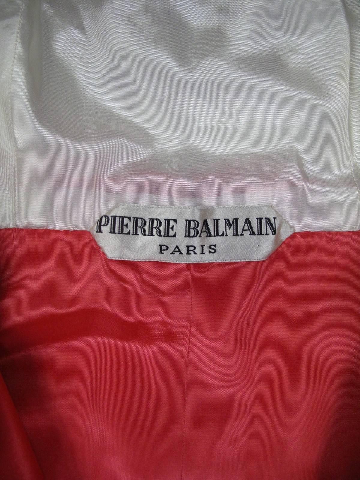Pierre Balmain Haute Couture Circa 1972 5
