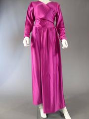 A Lanvin Couture Evening Dress or Négligé Numbered 18073 - France Circa 1990