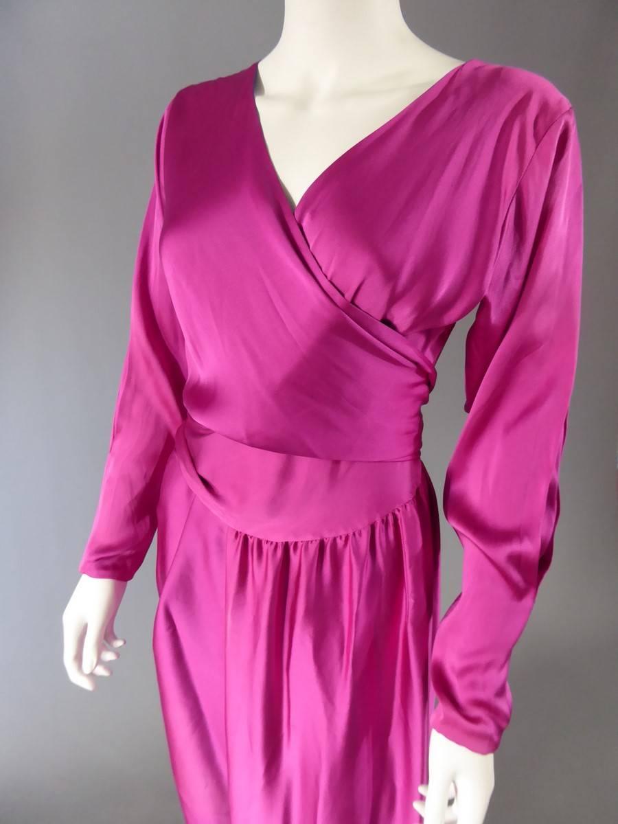  Lanvin Haute Couture Abendkleid mit der Nummer 18073 im Zustand „Gut“ im Angebot in Toulon, FR