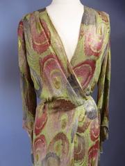 Evening Dress By Louise Boulanger Haute Couture Circa 1935
