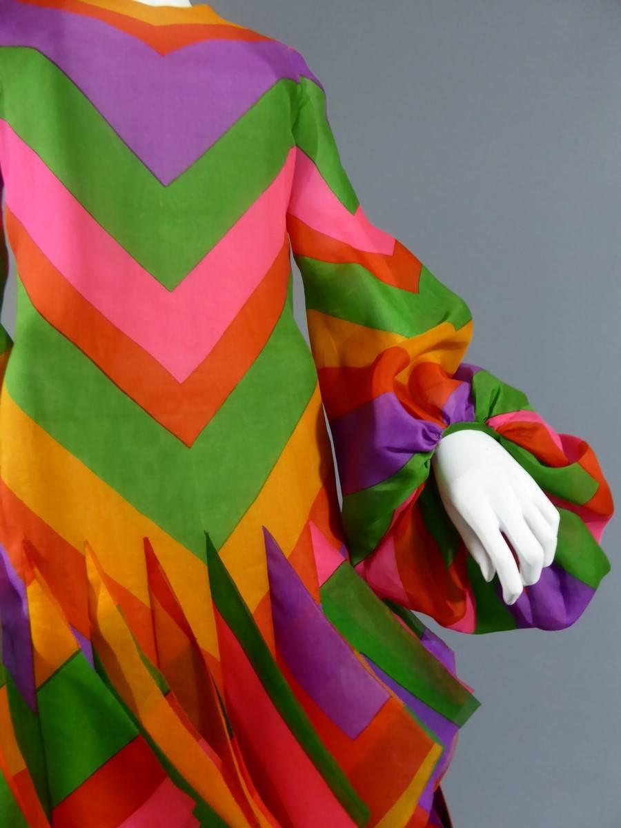 Pierre Cardin Haute Couture Evening Dress, circa 1970 3