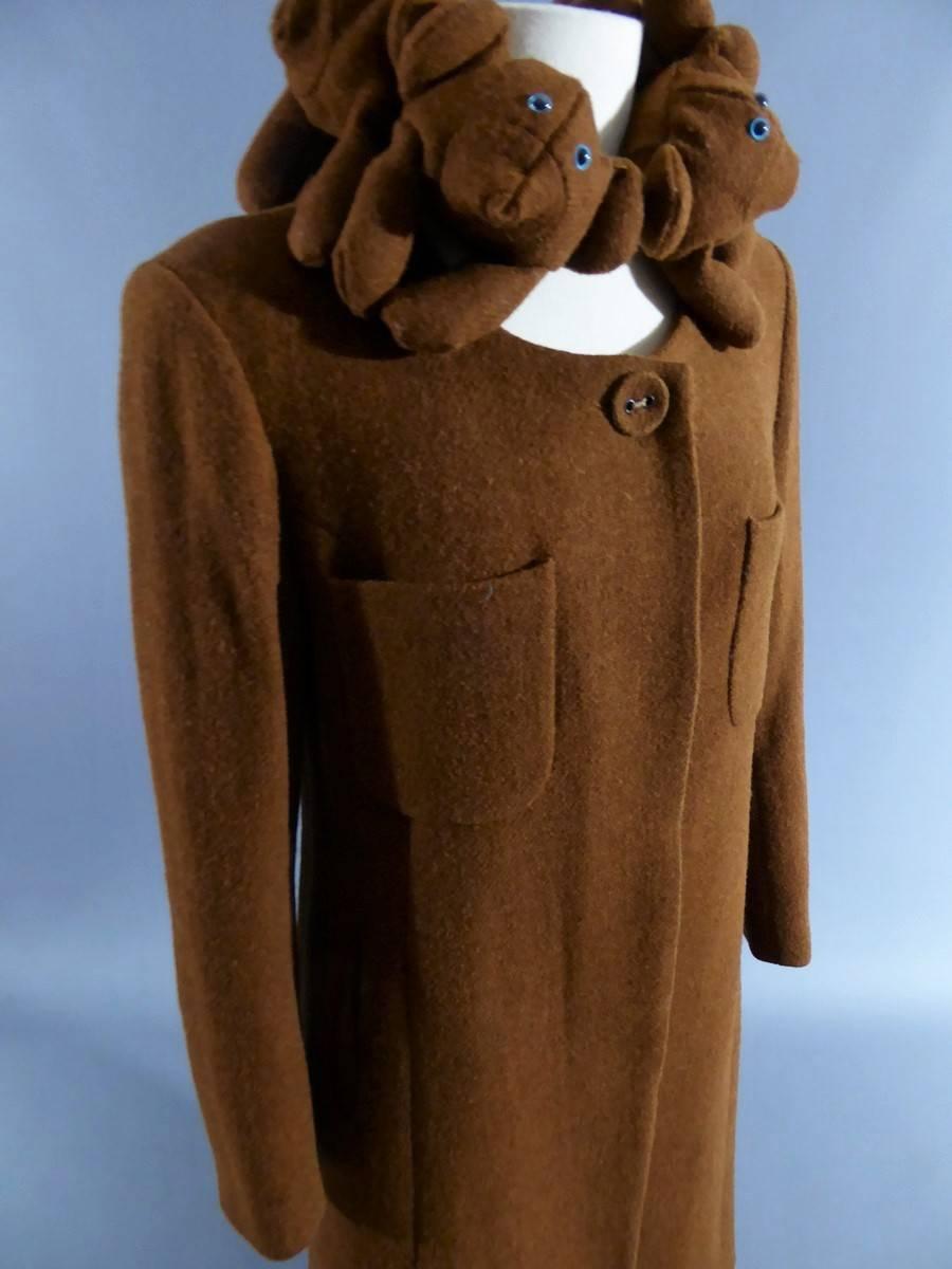 Jean Charles De Castelbajac Coat In Excellent Condition In Toulon, FR