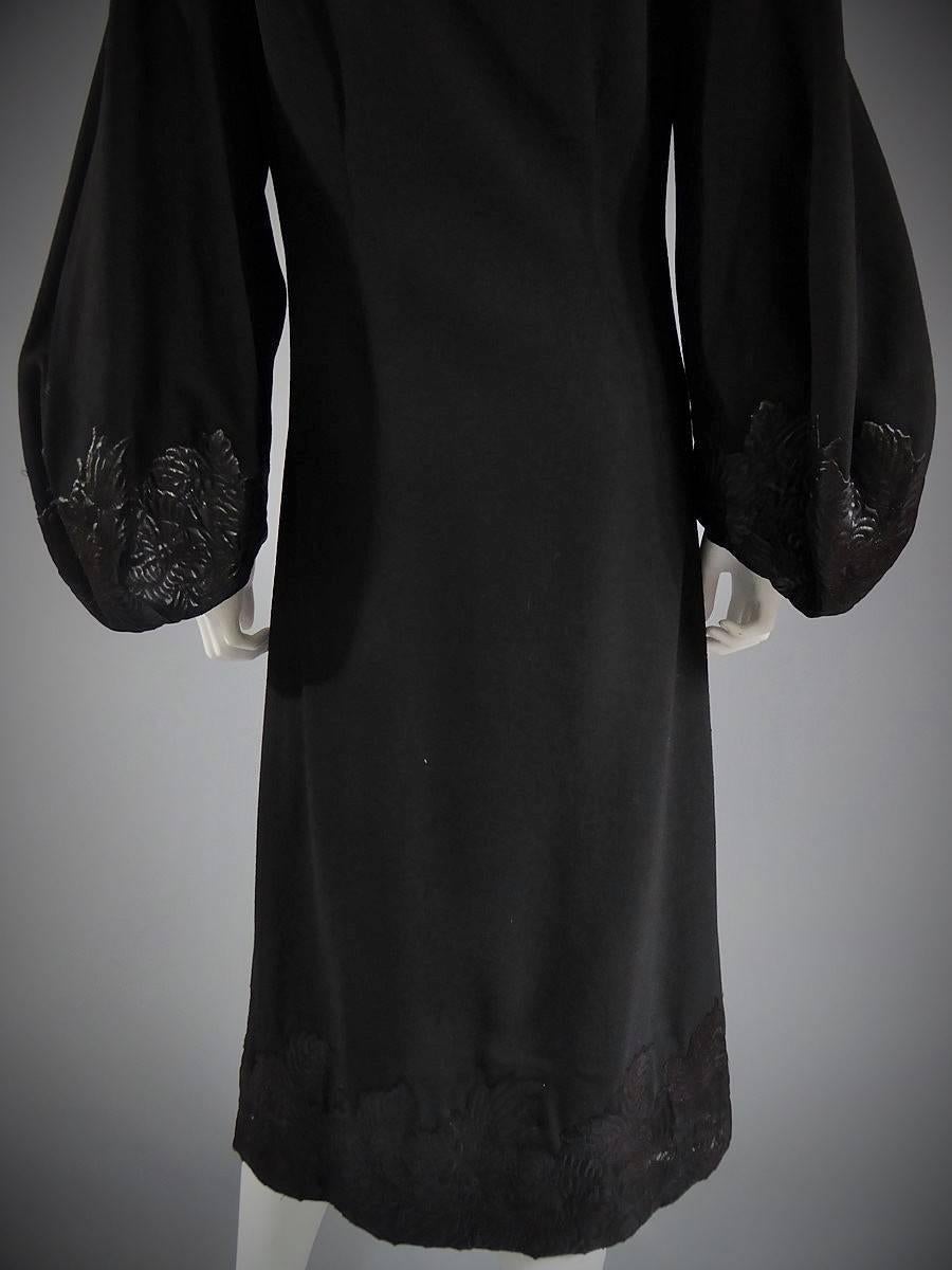 Haute Couture Evening Coat By Philippe et Gaston Circa 1935/40 4