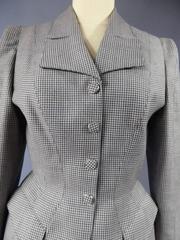 Thierry Mugler Plaid Suit