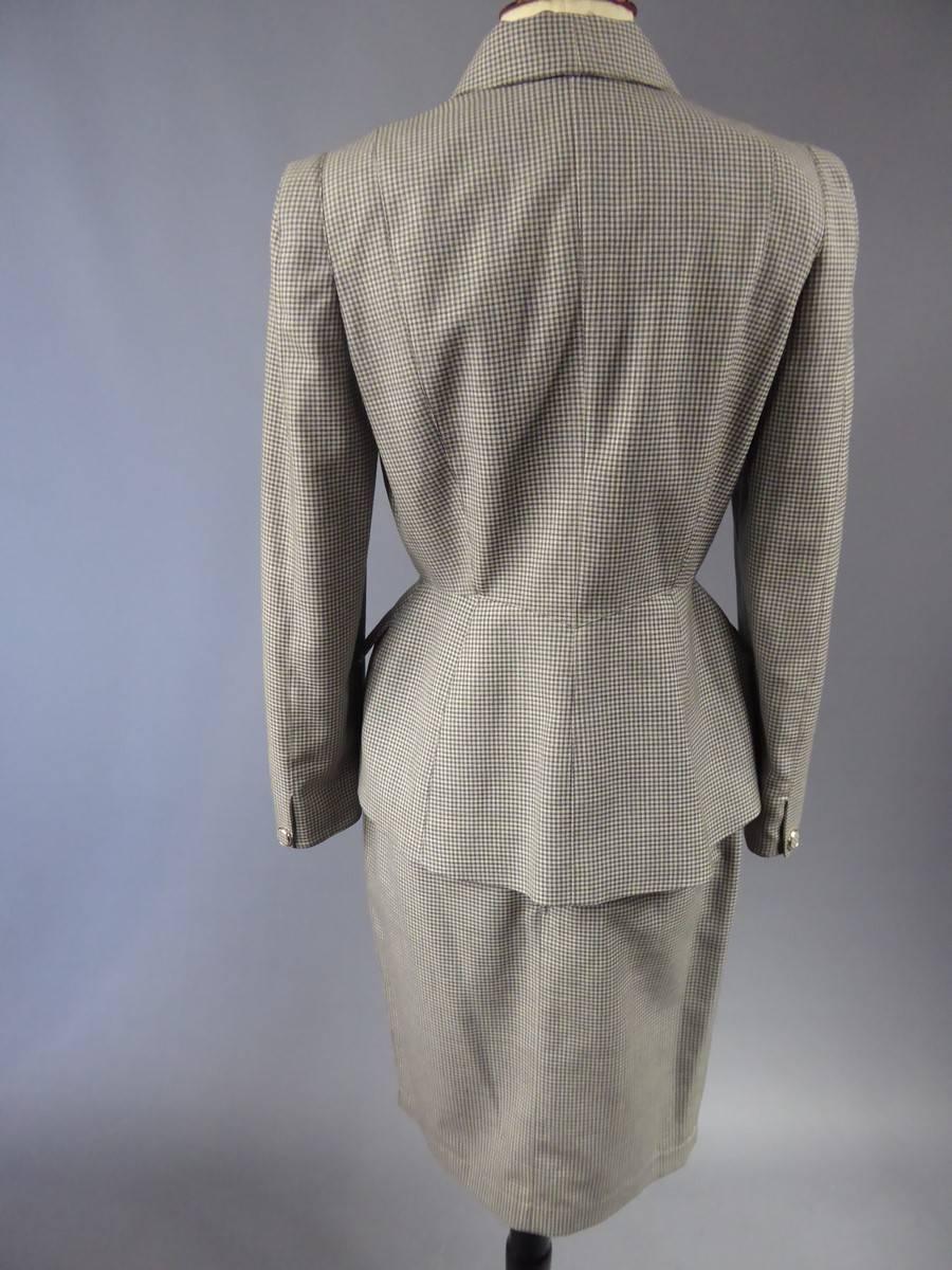 Women's Thierry Mugler Plaid Suit