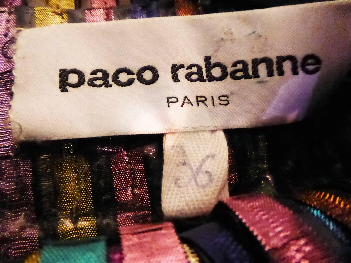 Haute Couture Paco Rabanne Runway Ensemble 3