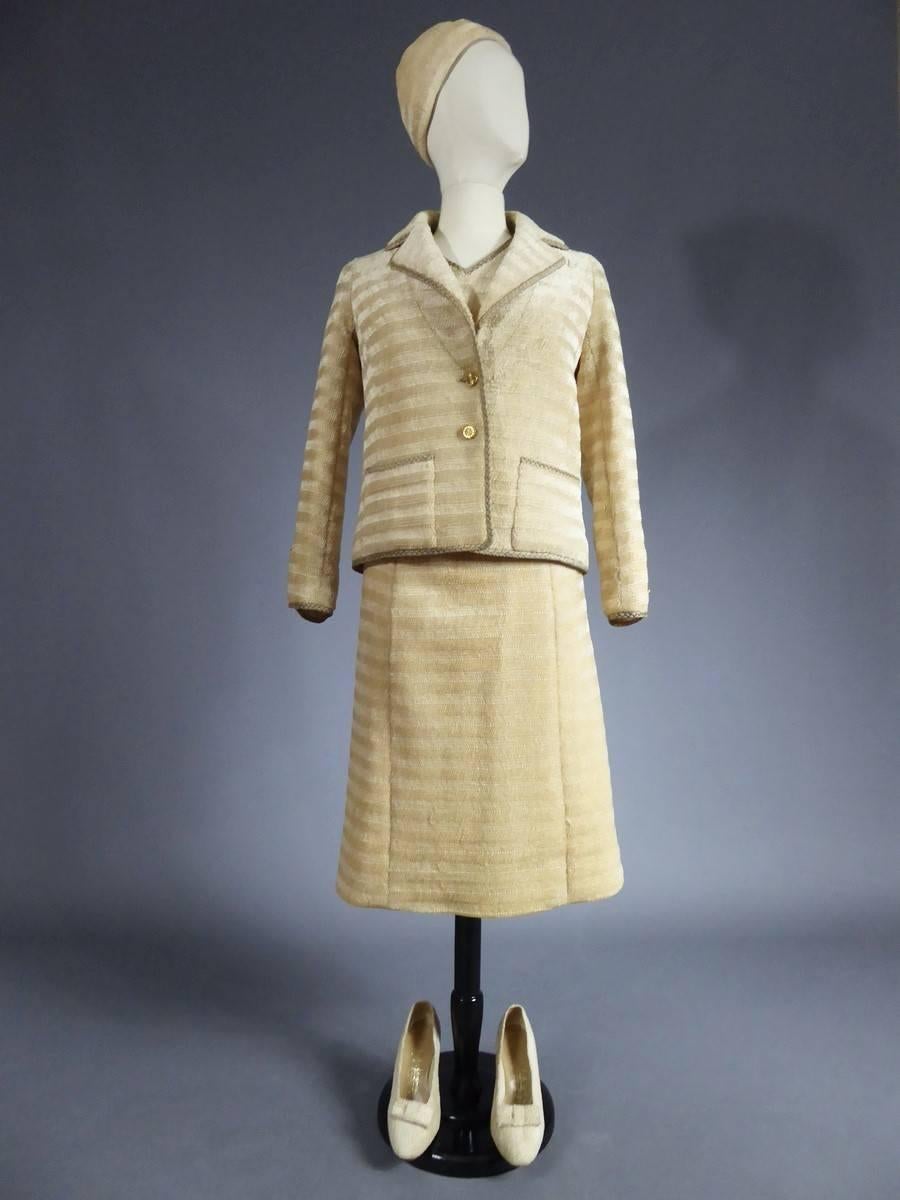 Chanel Haute Couture Suit, Circa 1970 4